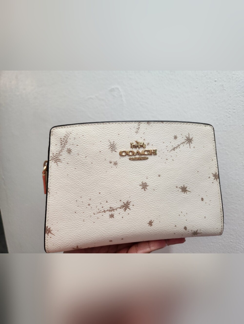 Coach Outlet Gia Crossbody Bag With Star Print- USED ONE TIME. LIKE NEW